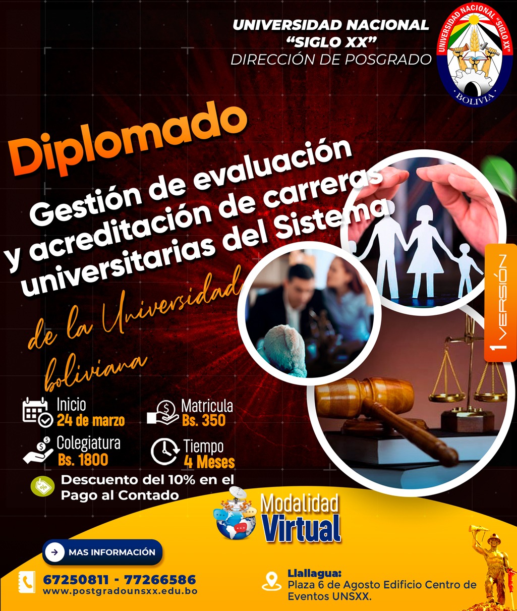 GESTIÓN DE EVALUACIÓN Y ACREDITACIÓN DE CARRERAS UNIVERSITARIAS DEL SISTEMA DE LA UNIVERSIDAD BOLIVIANA