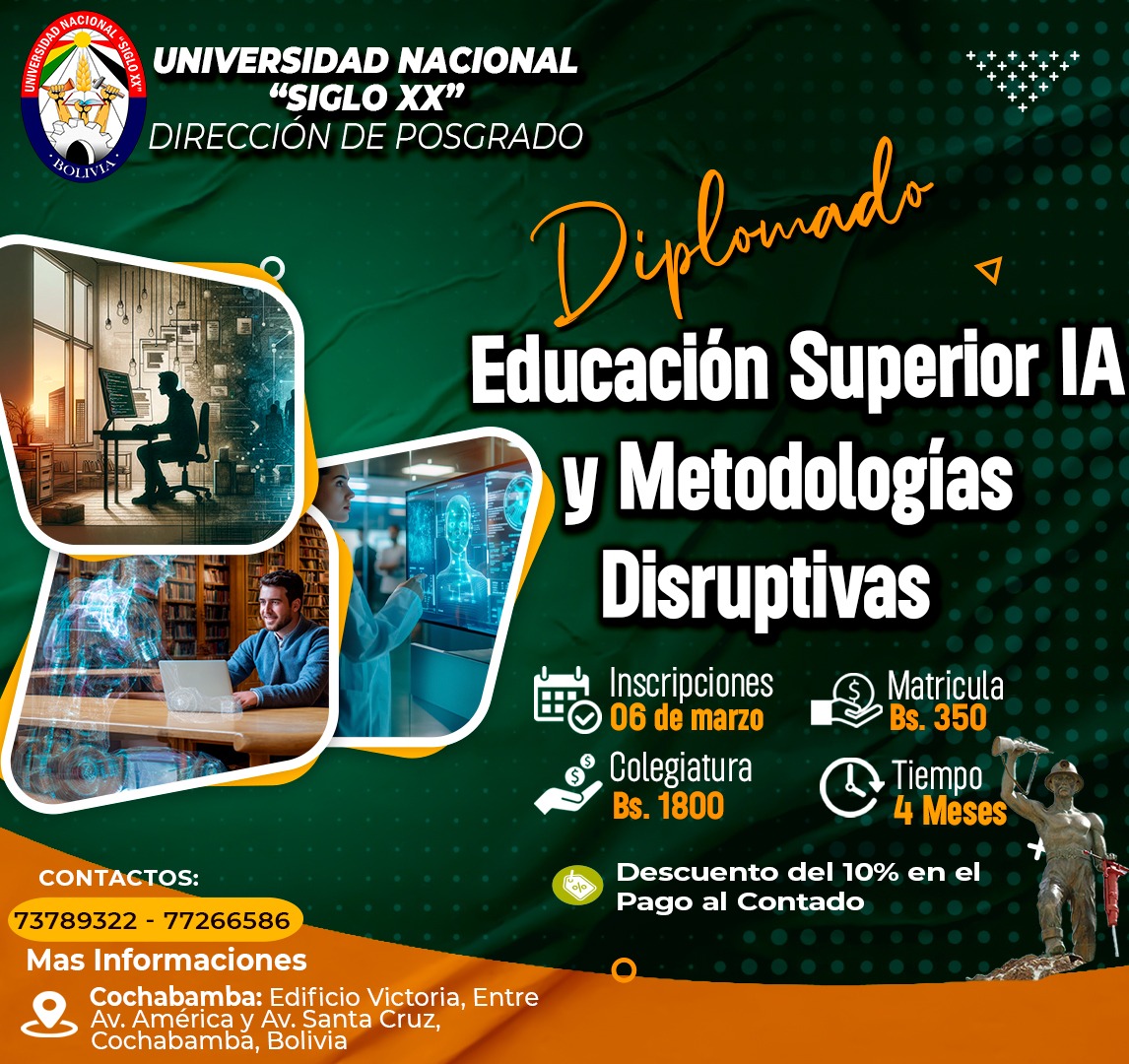 EDUCACION SUPERIOR, IA Y METODOLOGIAS DISRUPTIVAS